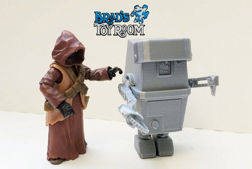 Star Wars Custom Gonk Droid 4 Figure Lot 3.75 118 TVC GNK PLNK