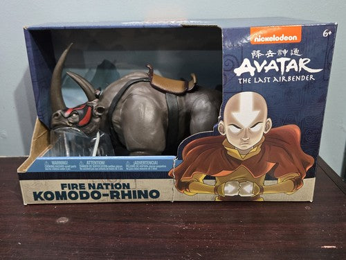 Avatar The Last Airbender Fire Nation Komodo-Rhino Figure MIB