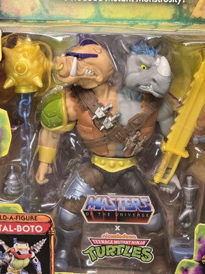 MOTU TMNT Turtles of Grayskull 2-Bopsteady Figure MOC Masters Of The U