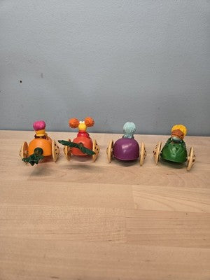 VTG 1988 McDonald's Happy Meal Toys Jim Henson's FRAGGLE ROCK Complete