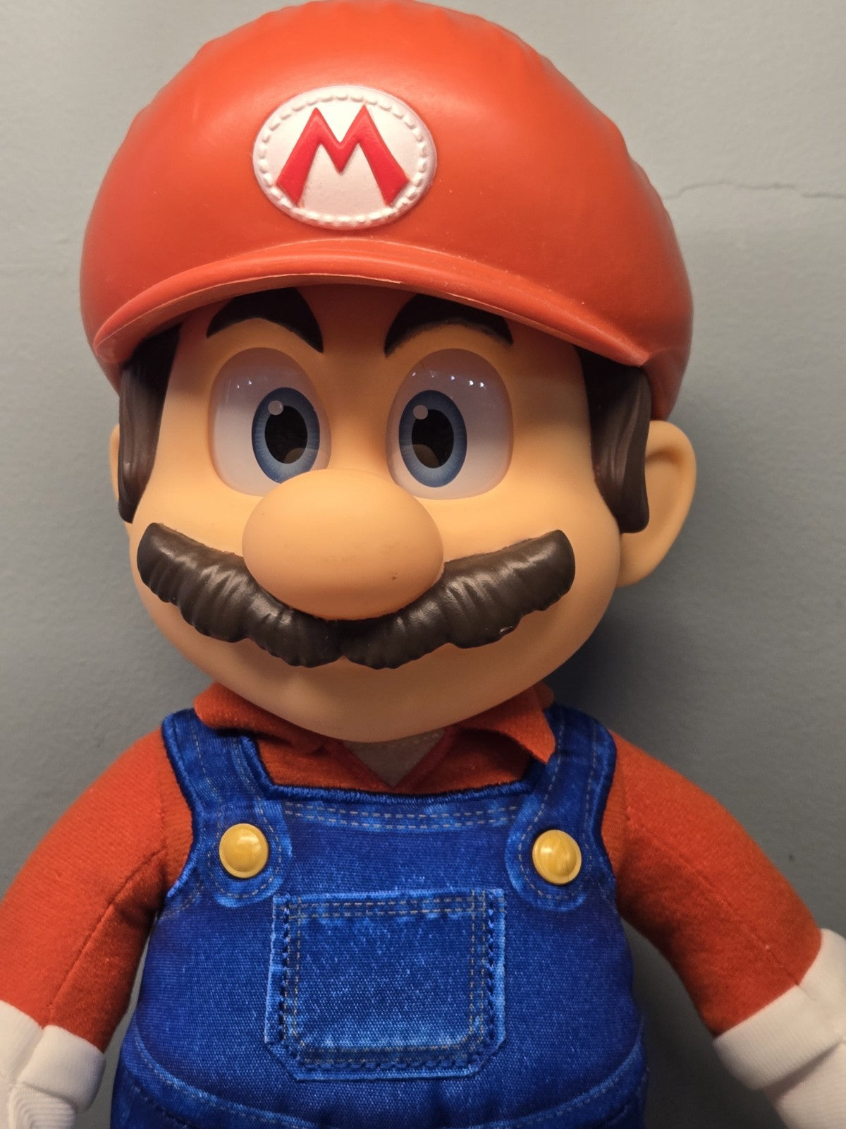 Nintendo The Super Mario Bros. Movie Mario Poseable Plush