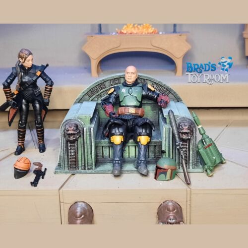 Book Of Boba Fett Throne Jabbas Palace Mandalorian Star Wars 1:18 3 3/