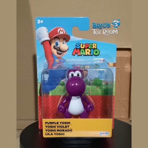 Jakks World Of Nintendo PURPLE YOSHI 2.5 Inch Figure 2022 MIB