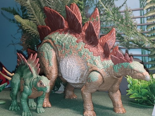 Jurassic World Legacy Mamma And Baby Stegosaurus Only From Sarah Hardi