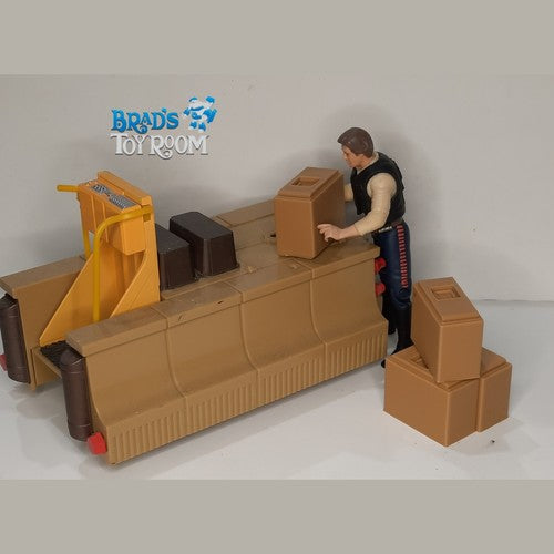 Star Wars Han Solo's Reward Boxes x4 Crates Diorama 3D Print Unpainted