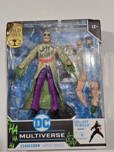 McFarlane Multiverse Gold Label Scarecrow Artist Series BAF Bane