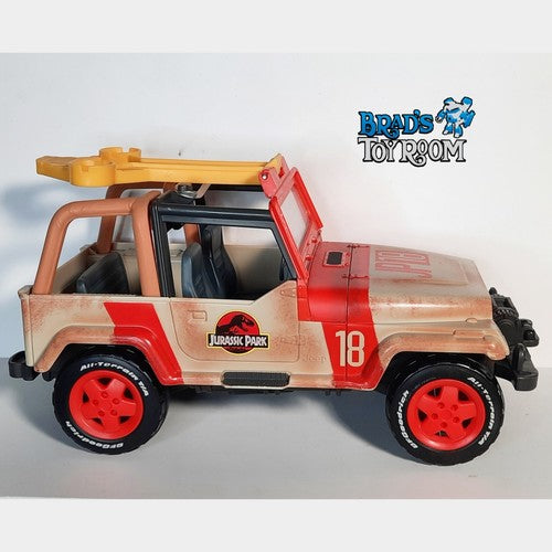 Jurassic World JP18 Park Jeep Wrangler w/ Rescue Net Launcher 2018 Mat