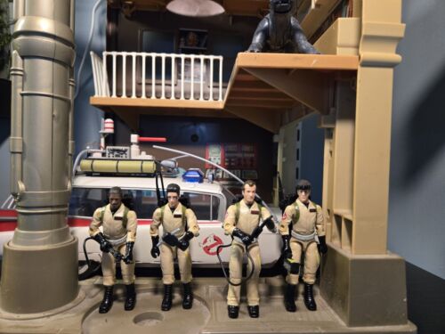Ghostbusters 40th Ann Plasma Pack O-Ring 3.75" Action Figure Four Pack