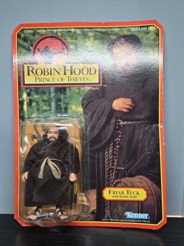 Robin Hood Prince of Thieves Friar Tuck Action Figure 1991 Kenner MOC