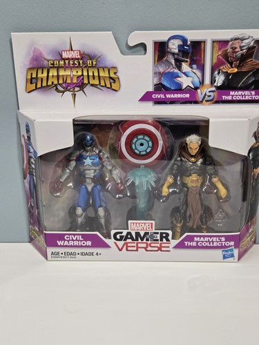 Marvel Gamerverse The Collector And Civil Warrior Figure 2-Pack MIB