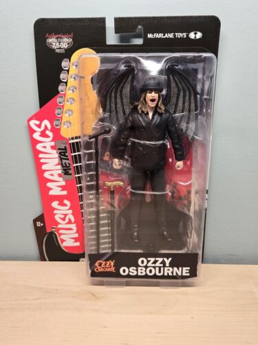 McFarlane Music Maniacs Metal  6" Ozzy Osbourne Action Figure IN STOCK