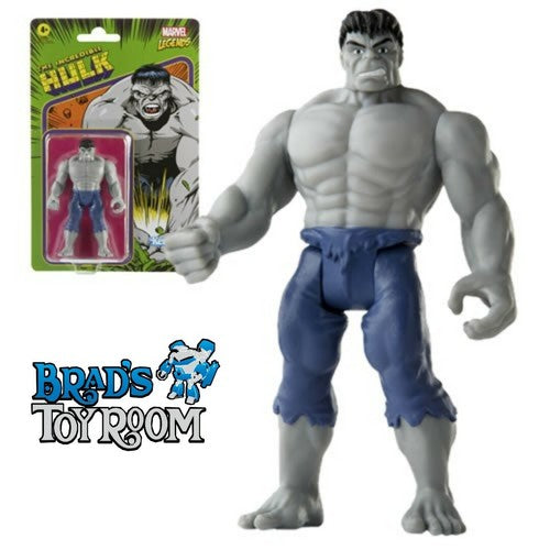 Marvel Legends Retro Collection The Incredible Hulk Grey 3.75" Kenner
