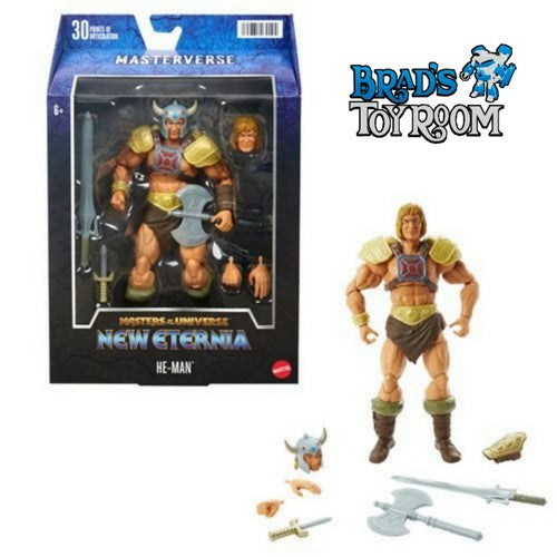 Viking He-Man 7" action figure Mattel Masters of the Universe Masterve