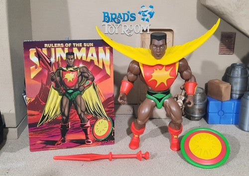 MOTU Origin Sun-Man and the Rulers of the Sun SUN MAN Figure ONLY from