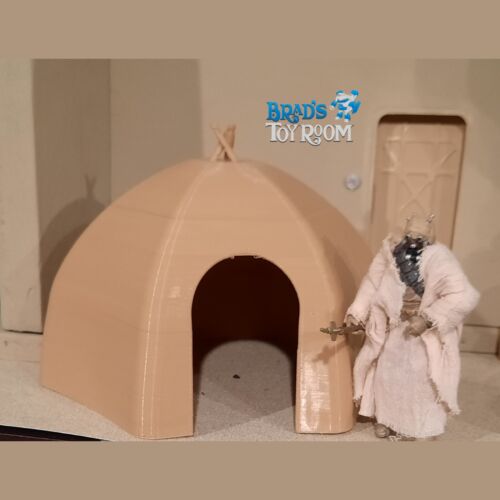 Tusken Raider Hut House Home As Seen in Star Wars on Tattooine Sand Pe