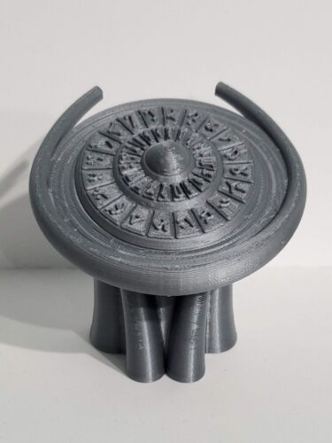 Stargate SG1 DHD Dial Home Device 3D Printed Custom 4 Inch 118 Scale