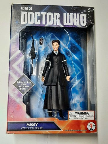 Dr Doctor Who Missy Black Dress Variant 5.5” Figure Underground Toys