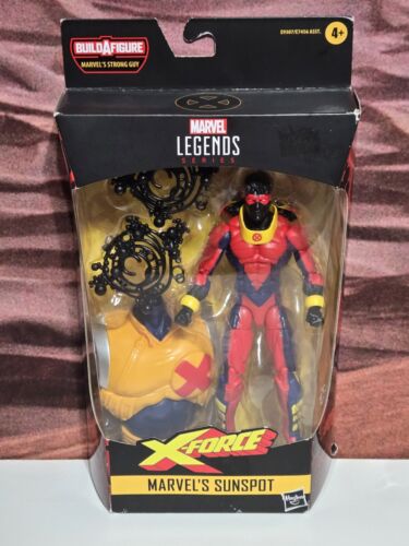 Marvel Legends X-Force Sunspot Action Figure, 6-inch Strong Guy Baf Ne