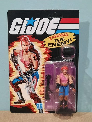 GI Joe Zarana 3.75" Action Figure 2024 MOC Cobra Transformers O-Ring G