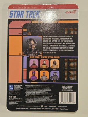 Star Trek: The Next Generation ReAction Figure Wave 1 - Borg-UNPUNCHED