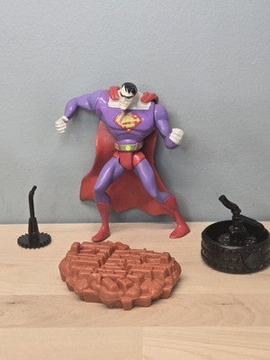 Superman The Animated Series Evil Bizzaro Action Figure Kenner 1998 5"