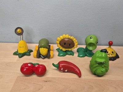 Plants vs. Zombies PVC 2” 3" Toy Figures Character Lot