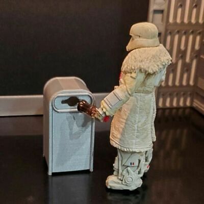 Star Wars Custom Trash Can from Disney Galaxy Edge 3 3/4 118 Scale