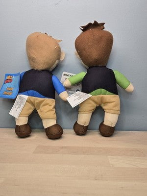 Wild Kratts PBS Brand New Chris & Martin 9'' Plushies Plush