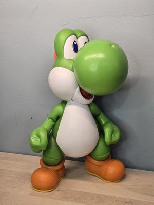 Super Mario LET'S GO YOSHI 12" Action Figure Sounds WORKS Jakks Intera