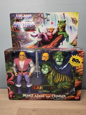 He-Man And The Masters Of The Universe Prince Adam & Cringer Cartoon C