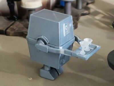 Star Wars Kessel Serving Gonk GNK Droid Custom 3.75 Inch Figure Solo