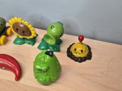 Plants vs. Zombies PVC 2” 3" Toy Figures Character Lot