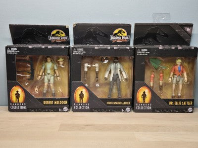 Jurassic Park Hammond Collection Robert Muldoon Ellie Sattler & John A
