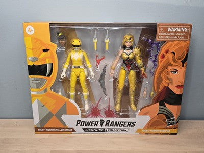 Hasbro Power Rangers Lightning Collection Yellow Ranger Scorpina 2 Pack