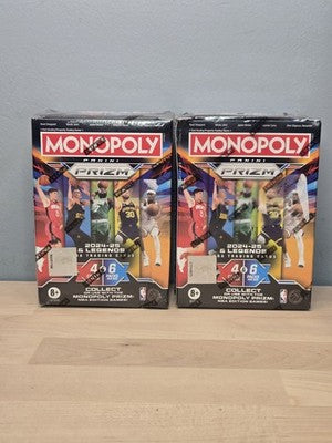2024-25 Monopoly Prizm NBA Basketball Legends Lot of 2 Blaster Boxes 6