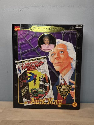 1997 Aunt May - Famous Cover Marvel Series 8" Action Figure Spider Man