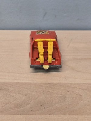 1977 Matchbox #60 Holden Pickup Red w 500 Sticker, Yellow Motorcycles