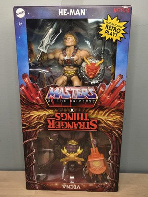MOTU 2-Pack: Masters of the Universe X Stranger Things: He-Man & Vecna