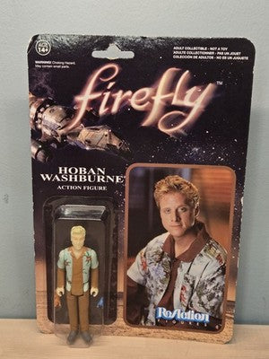 Firefly Hoban Washburne Reaction 3 3/4-Inch Action Figure MOC