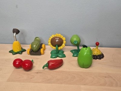 Plants vs. Zombies PVC 2” 3" Toy Figures Character Lot