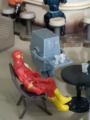 Star Wars Kessel Serving Gonk GNK Droid Custom 3.75 Inch Figure Solo