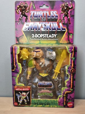MOTU TMNT Turtles of Grayskull 2-Bopsteady Figure MOC Masters Of The U