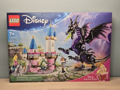 LEGO Disney Princess Maleficent’s Dragon Form And Aurora’s Castle
