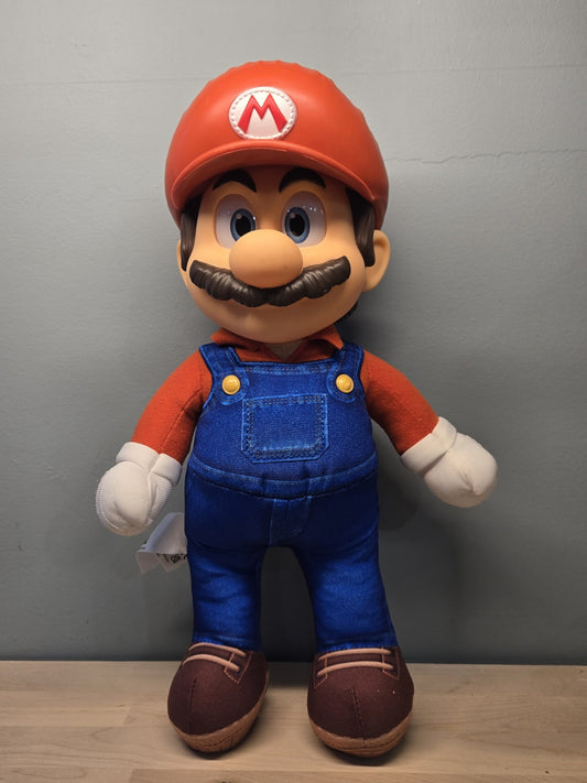 Nintendo The Super Mario Bros. Movie Mario Poseable Plush