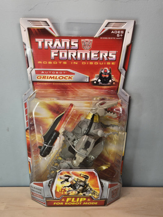 Transformers Robots in Disguise Classic Deluxe Grimlock Figure MOC Din